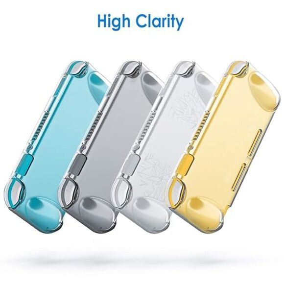 JETech Protective Case for Nintendo Switch Lite 2019 Clear - Picture 7 of 7